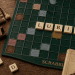 lubie scrabble mot sur plateau