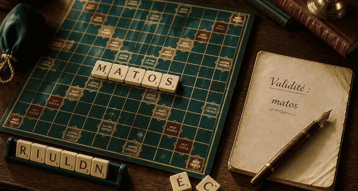 matos scrabble lettres plateau