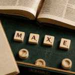 jetons maxe scrabble devant dictionnaire