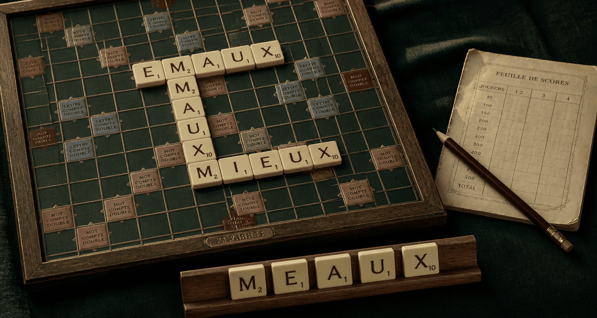 Plateau Scrabble avec Meaux et alternatives