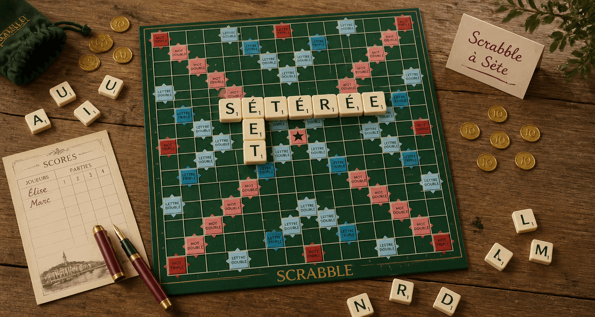 sete scrabble plateau lettres et score