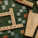 tarer scrabble plateau et conjugaisons