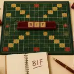 bif scrabble : mot BIF en lettres de Scrabble