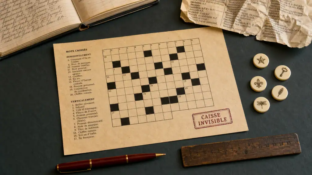 Caisse invisible en 5 lettres : les solutions pour vos mots croisés