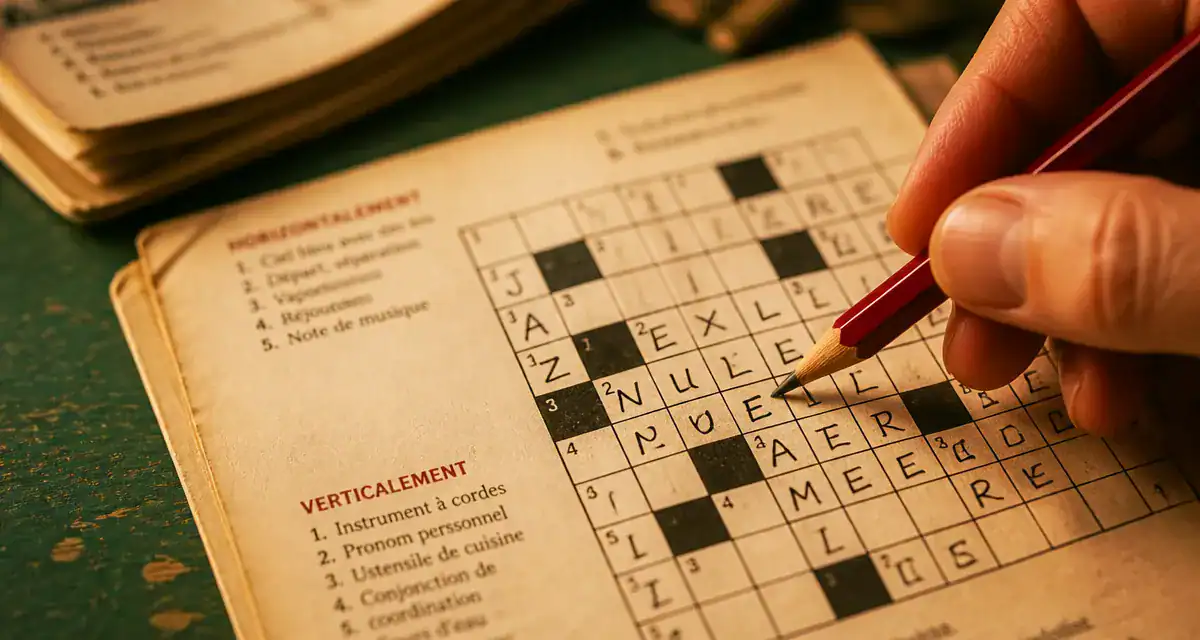 Certains en tombent 4 lettres : grille de mots croisés