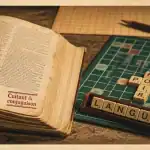 Cuitant au Scrabble, dictionnaire et lettres pour la conjugaison