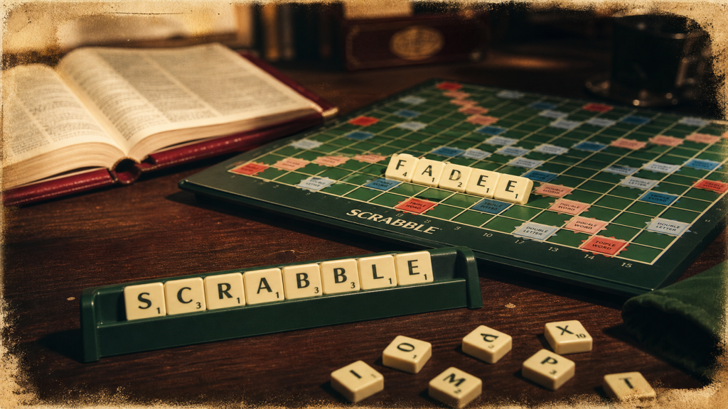 FADEE scrabble : tuile sur grille, points et stratégie
