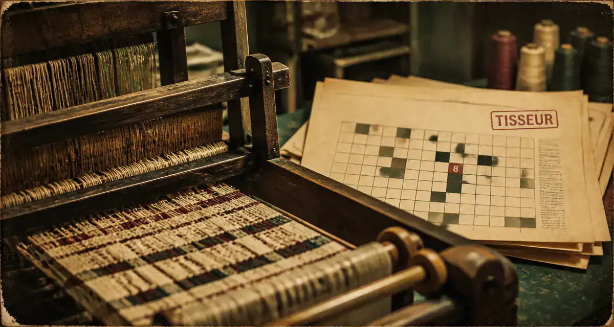 Gars du metier 7 lettres : grille de mots croisés