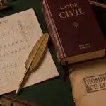 homme de loi mots fléchés sur bureau ancien