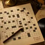 morceaux de musique en 4 lettres sur une grille de mots croisés