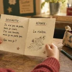 Devinette pour 6 ans : devinettes faciles avec réponses immédiates, enfant et papier de classe