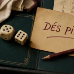 Dés pipés : dé en résine et tests de lestage