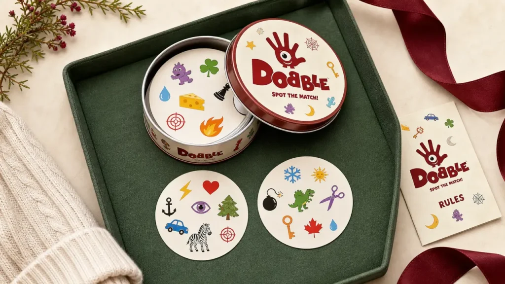 Dobble, le jeu d’observation rapide à 5 modes pour 2 à 8 joueurs