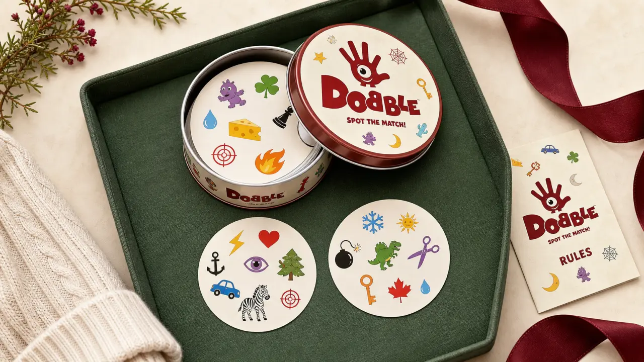 Dobble, jeu d’observation rapide à 5 modes