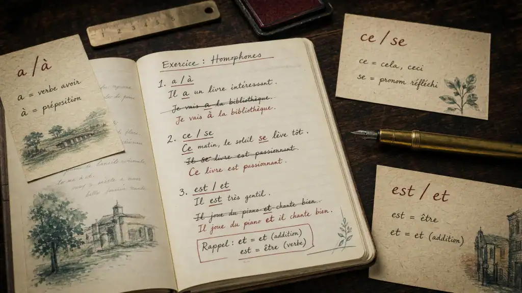 Français homophones : méthodes pour ne plus confondre