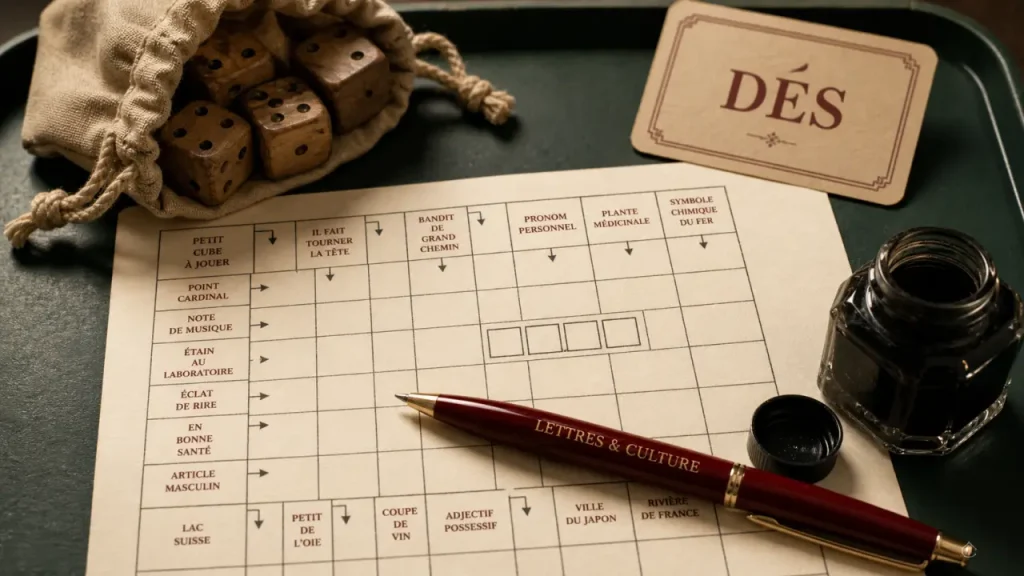 Jeux de hasard en 4 lettres : les solutions indispensables pour vos mots croisés