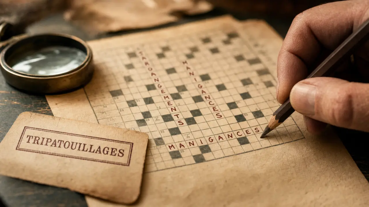 Jeux de mains jeux de vilains 15 lettres : tripatouillages