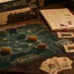 Les aventuriers du rail : USA, Europe ou extension, table et plate de jeu