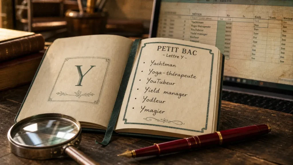 8 métiers en Y à garder sous la main pour gagner au Petit Bac