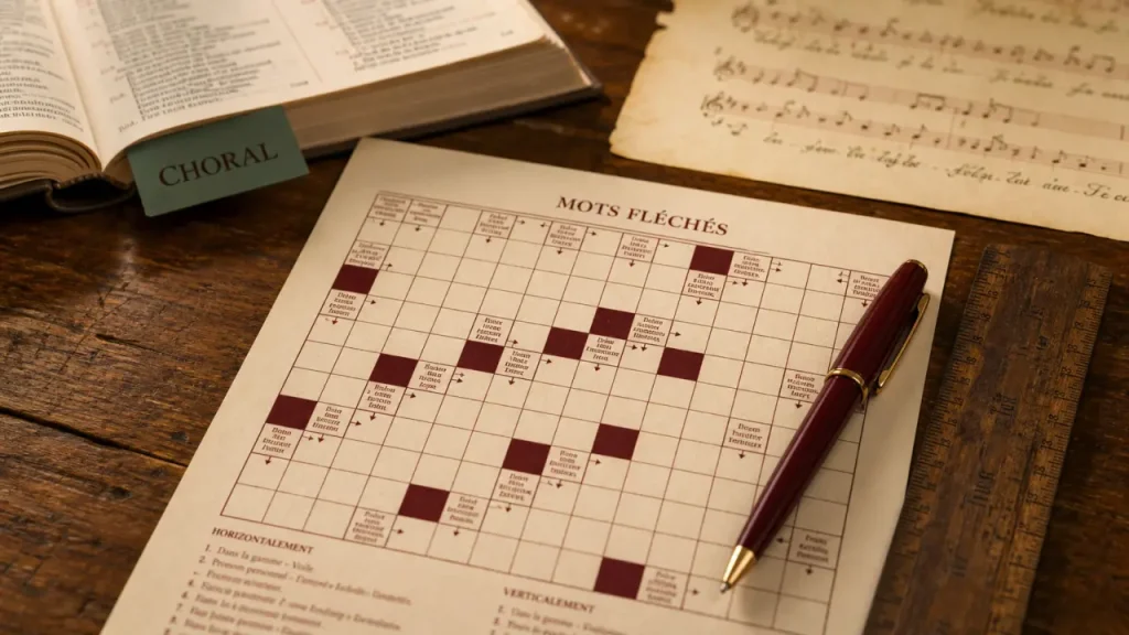 Chant religieux en mots fléchés : les réponses selon le nombre de lettres