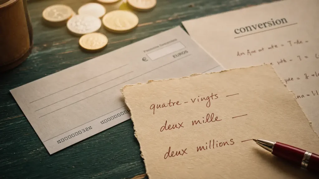 Montants en euros, décimales et accords : écrire un chiffre en lettres sans faute