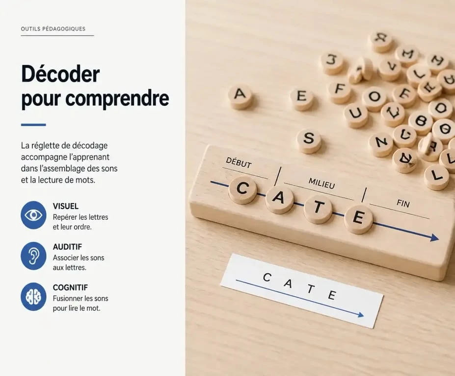 Jeu de lettres Ravensburger pour l'apprentissage de la lecture chez l'enfant