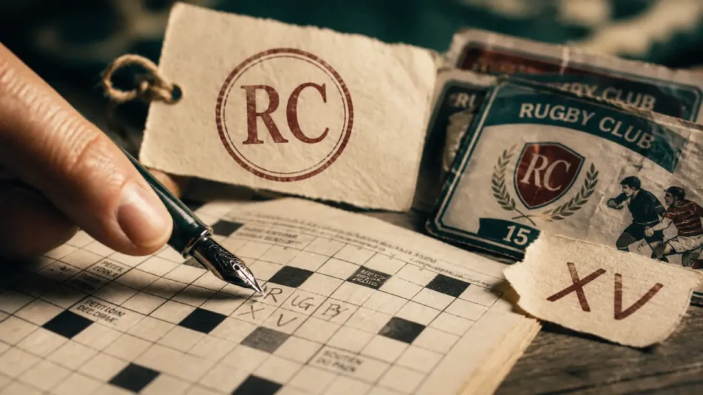 Équipe de rugby en 2 lettres : RC d’abord, XV si l’indice parle du rugby à quinze