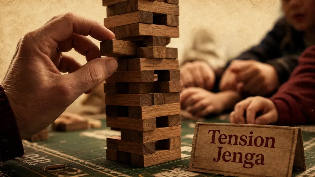 Jenga : 54 blocs, une main sûre et les erreurs qui font tomber la tour