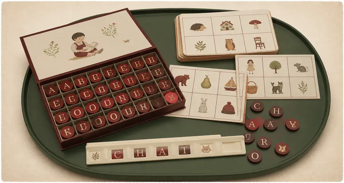 Jeux de lettres Ravensburger, 122 jetons pour apprendre à lire dès 5 ans