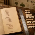 Mot en ce : inventaire et classement par longueur sur table de vocabulaire