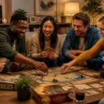 Soirée jeux entre amis : 4 à 6 joueurs, règles fluides