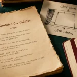 Vocabulaire du théâtre fiche : acte, scène, didascalie