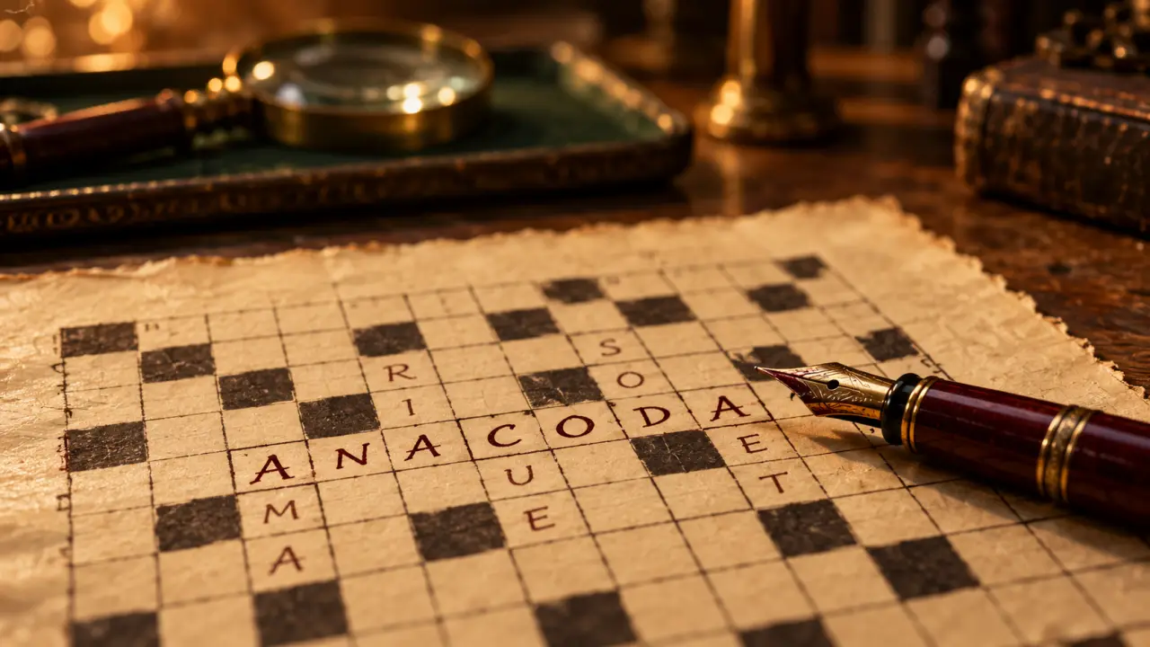 Anaconda mots fléchés : ANACONDA en 8 lettres