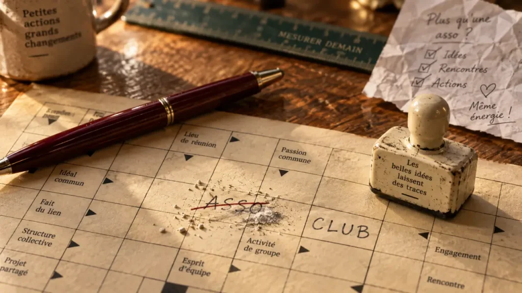 Asso en mots fléchés : CLUB en 4 lettres, mais plusieurs réponses sont possibles