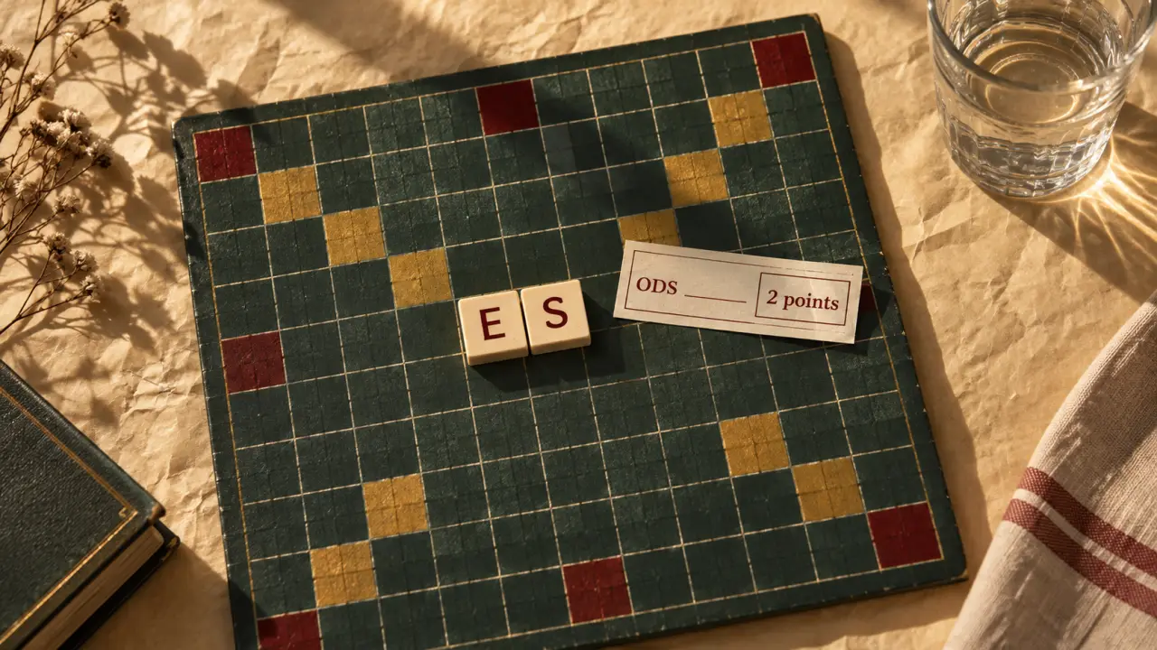 es scrabble valide : 2 points, SE et différence avec ès