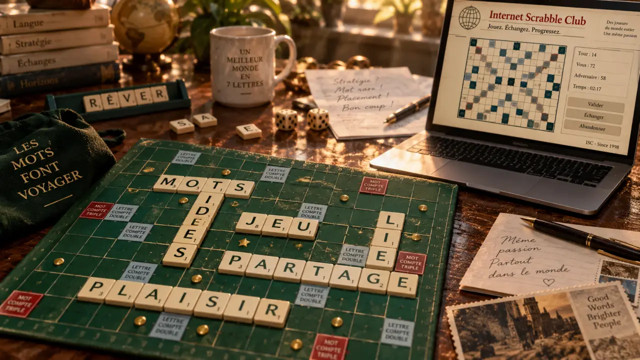 Internet Scrabble Club : jouer en ligne sans téléchargement
