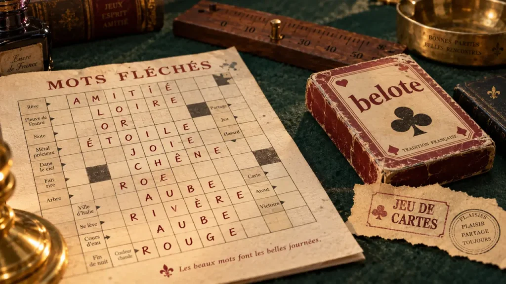 Jeux de cartes en mots fléchés : quelle réponse choisir selon le nombre de lettres ?