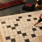 Trompes mots fléchés : grille de mots fléchés avec lettres